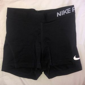 Black nike pros XS